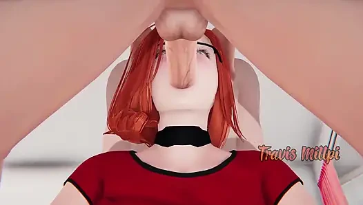 Redhead Beauty Takes Double Penetration Like a Pro!