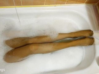 Bañando mis pies