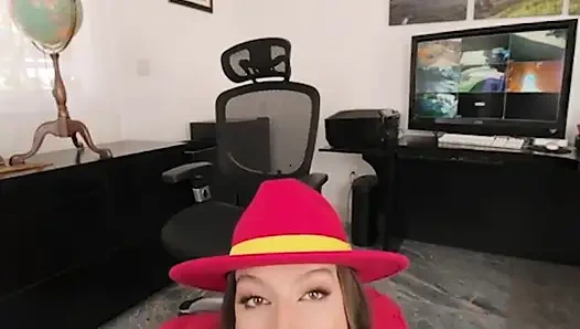 VRCosplayX april Olsen, carmen sandiego war schon immer ein böses mädchen, aber du hast jetzt die kontrolle teil 1