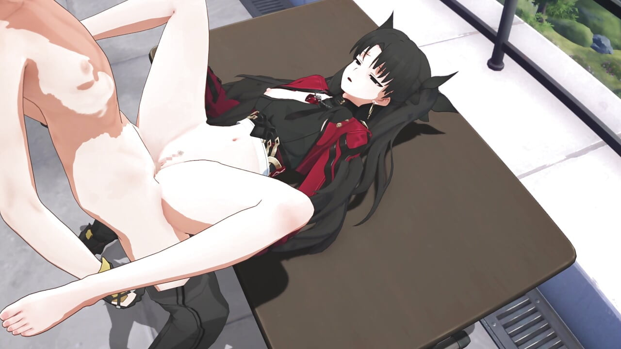 Honkai Star Rail - Rin Tohsaka Mana transfer sex - animación hentai en 3d