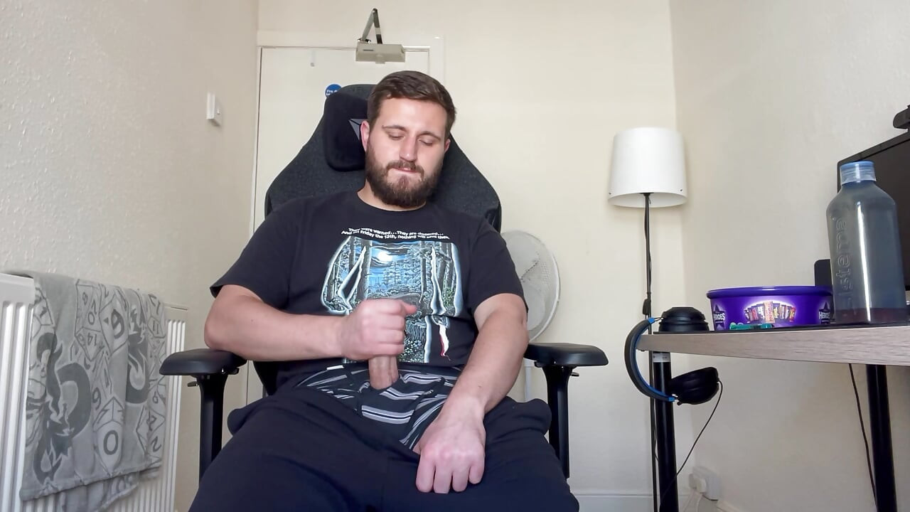 Close up Wank with Cum Shots