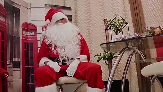 Noel Baba ile bakım evi