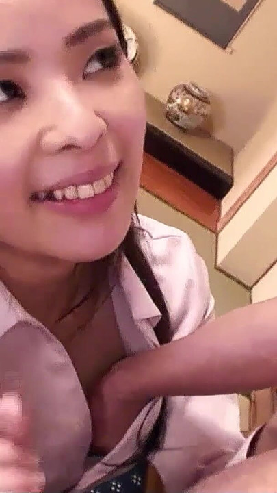 Powerful moment from "Japanese female Teacher tricked Young Guy to suck his Dick"