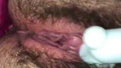 Cumming and begging for that cock