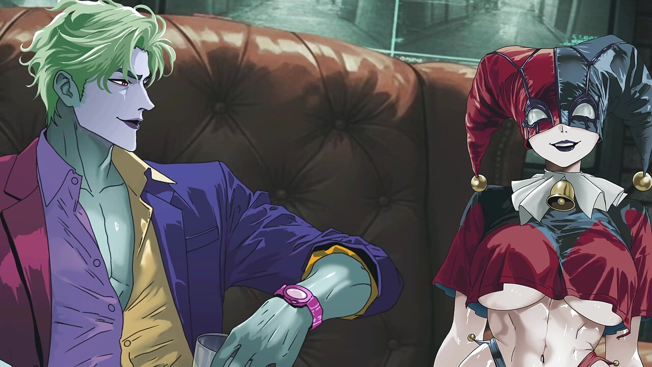 Harley Quinn Fucks and Sucks the Joker. Gothic Crime Story