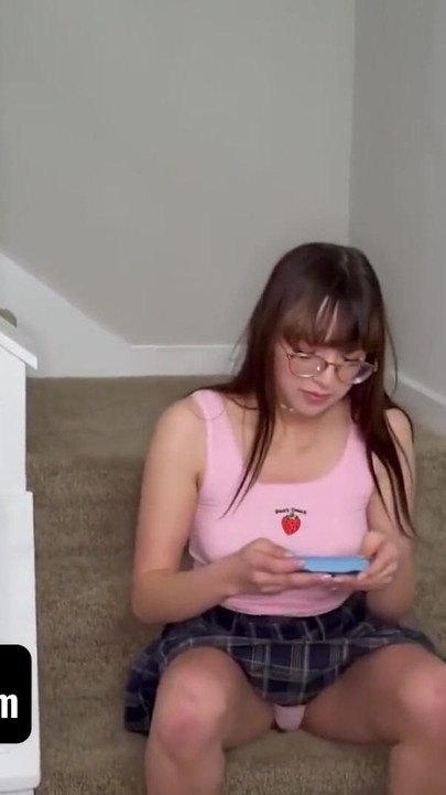 Must-see moment from "FreeUse Fantasy - My Hot Stepsis Honey Hayes Puts Down Her New Game Only To Receive A Delicious Cum"