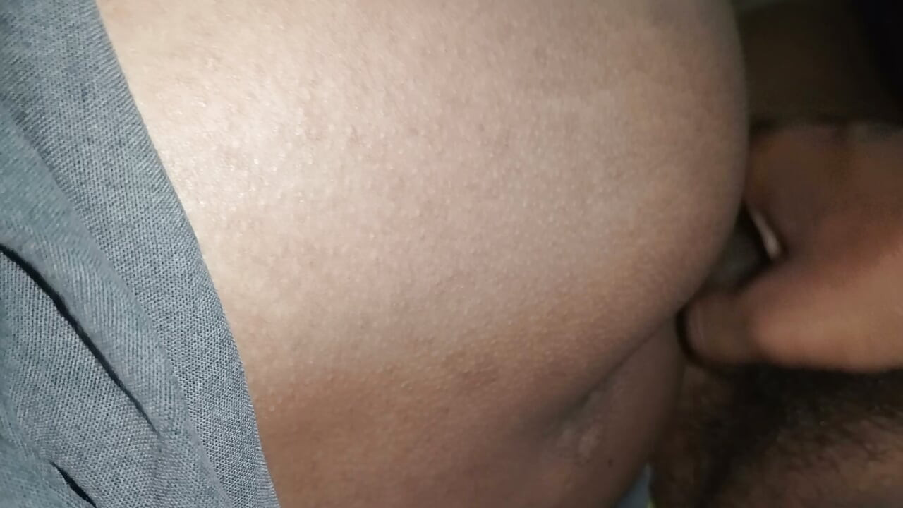 Sexy stepsister and stepbrother on bed fucking mood