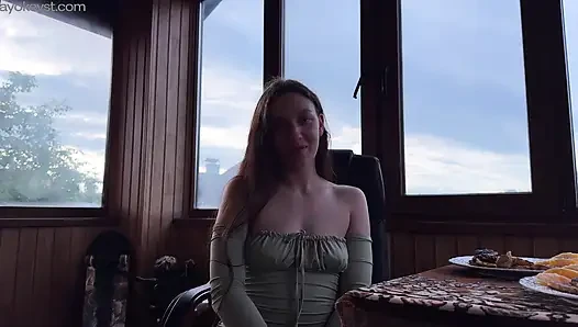 I Invited an Old Friend to Dinner... The Best Anal in My Life. With conversations, POV