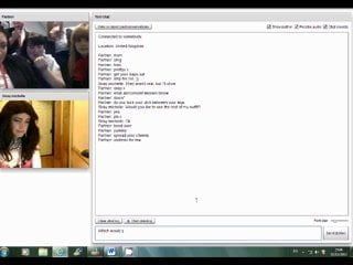 Limerick mietje Michelle weer vernederd op chatroulette