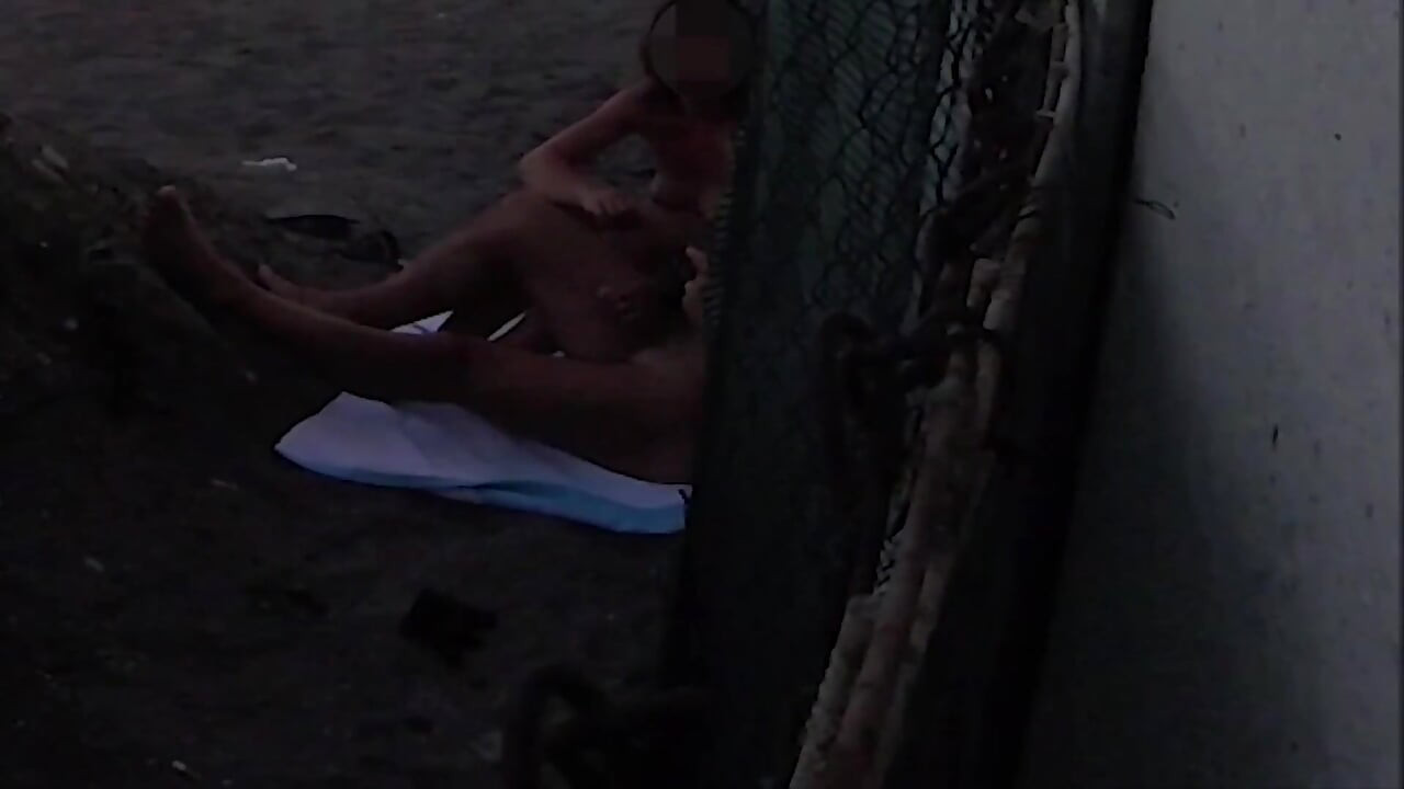 Flashing My Cock in Front of My Stepdaughter in a Beach and She Helps Me Cumshot in Front of Everyone
