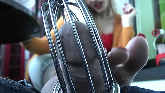 Foot Slave Training Pornstar