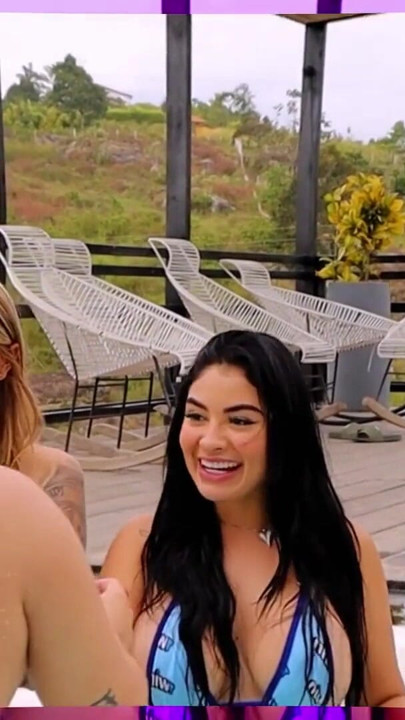 I fuck my girlfriend's two best friends in the pool while she tans | Clip 1