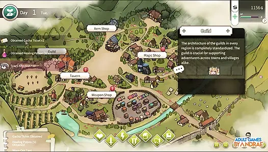 Gameplay demo petualangan love confessions #1