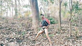 Soldato indiano - sborrata in pubblico
