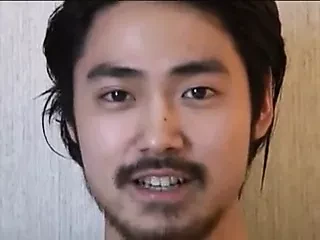 Japanese beard Guy Masterbation