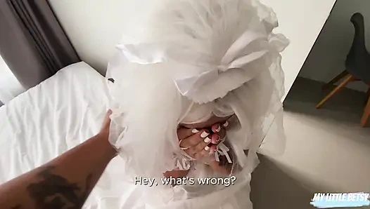 Pengantin lari dientot gaya doggy sampai dicrot di mulut