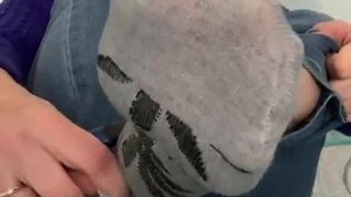 Hannah ponožky a naboso
