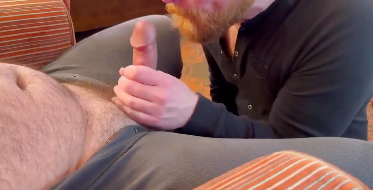 Hairy Bear Seattle Stepdad Breeds Ginger Cub Logan Stanley in His Hotel Room