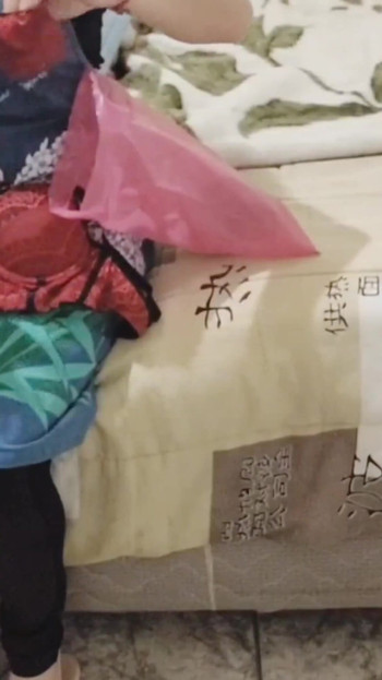 Stunning moment from "boss gives his maid underwear as a gift, and watches her try it on"