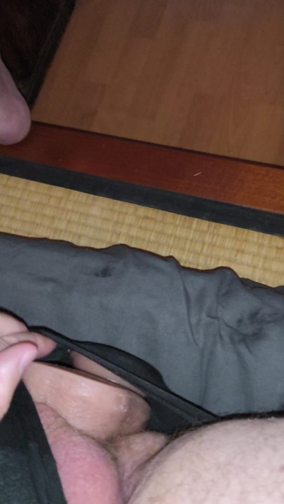 A dildo in the ass as a plus anal