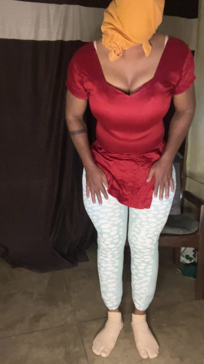 satin silk dress suit salwar hot crossdresser big tits and boobs | Clip 1