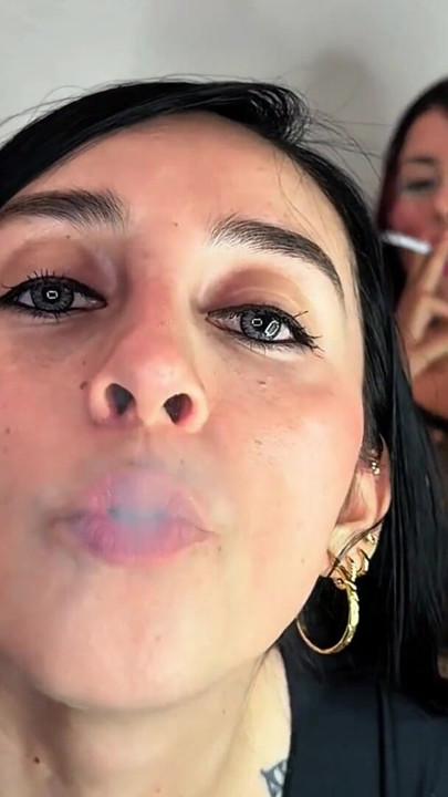 We smoke and swallow cigarette butts with my friend | Clip 1