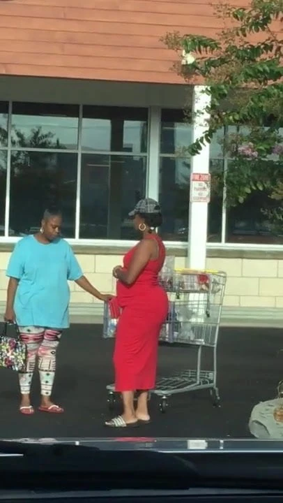 Spotted A Big Booty Belizean Woman