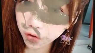 Taiwan - youtuber - dollshin cum tributo