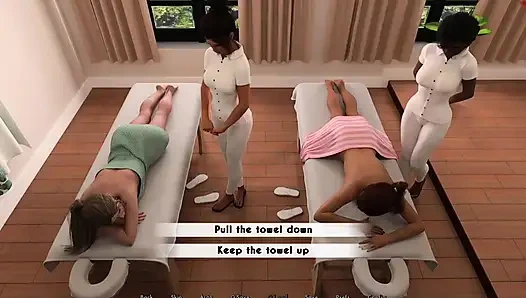 Pergi keluar untuk dipijat