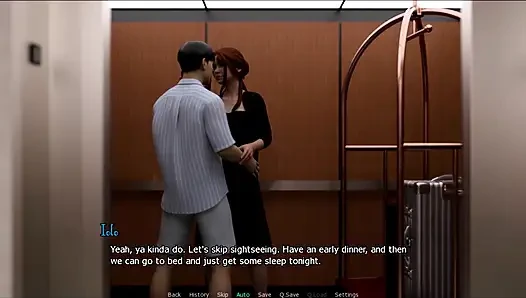 Ad #7 Lucy and I Booked Our Self in at a Hotel.