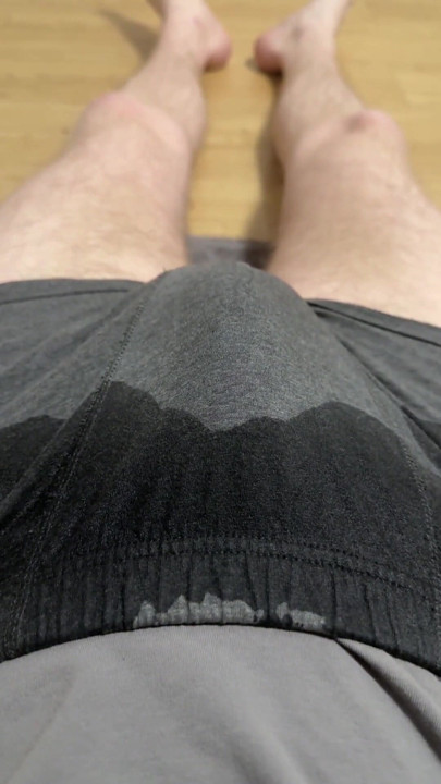 Teenager tries to piss in his pants for the first time. | Clip 1