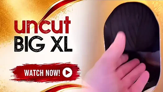 XL cock deep in mouth at gloryhole