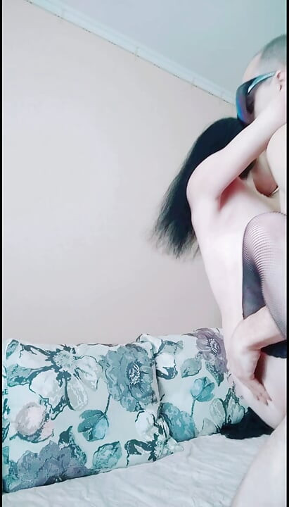 Naked petite wife and bespoke video
