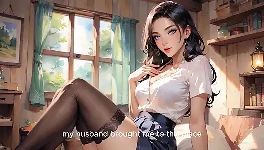 Sensual Wife at Rancho do Mato: Husband Shares His Wife with Friend at Wooden House
