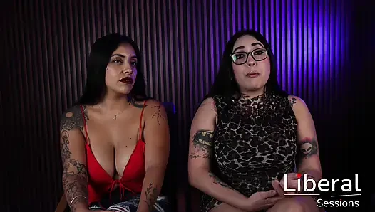 BUSTY AND BIG ASS FUCKED BY 3 MEN