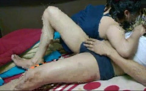 Desi Indian Horny Bhabhi in Sexy Blue Dress Blowjob & Fucked