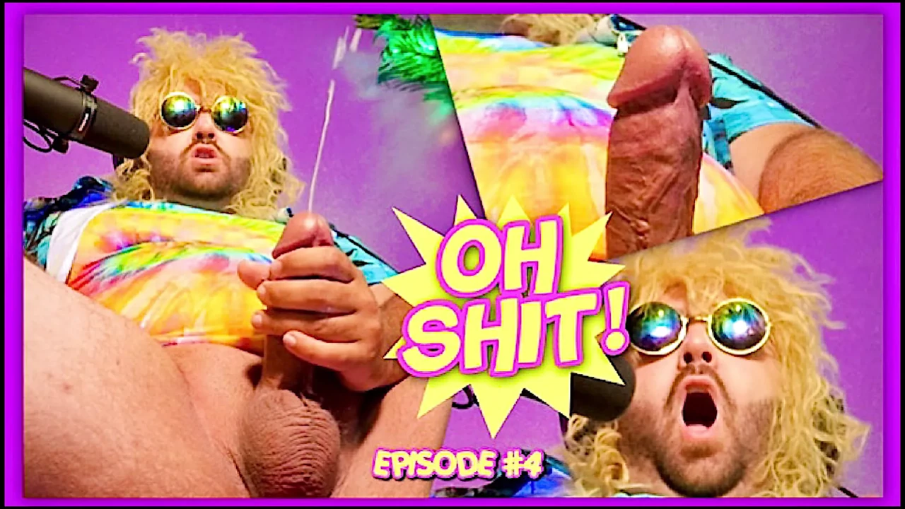 Hippy Moans and Squeezes Cum Out with High Velocity ASMR