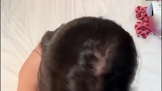 My Chinese step-sister didn't have money an Uber and paid with her pussy