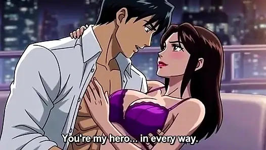 Stepson share bed with stepmom and seduce her in hotel