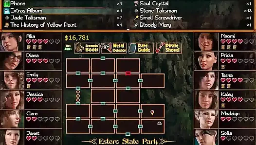 Treasure of Nadia: searching for a silver talisman ep 114