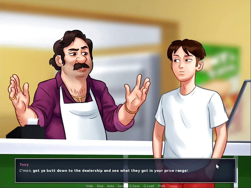 Summertime saga - Johannes fucked Debbie.
