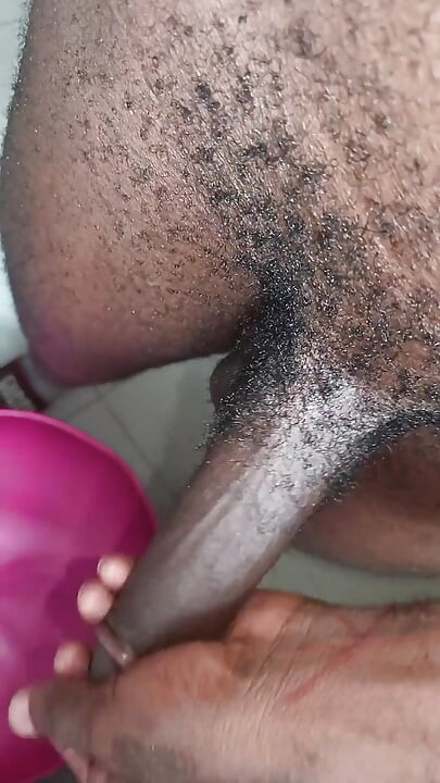 Hot Black Hairy Body Huge Cock