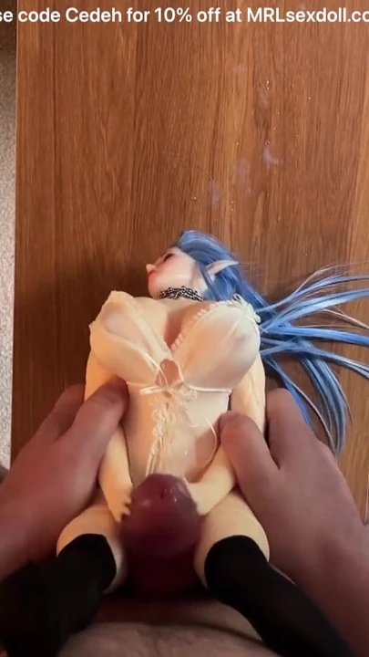 Key moment from "Anime Sex Doll makes him Cum! from MRLsexdoll"