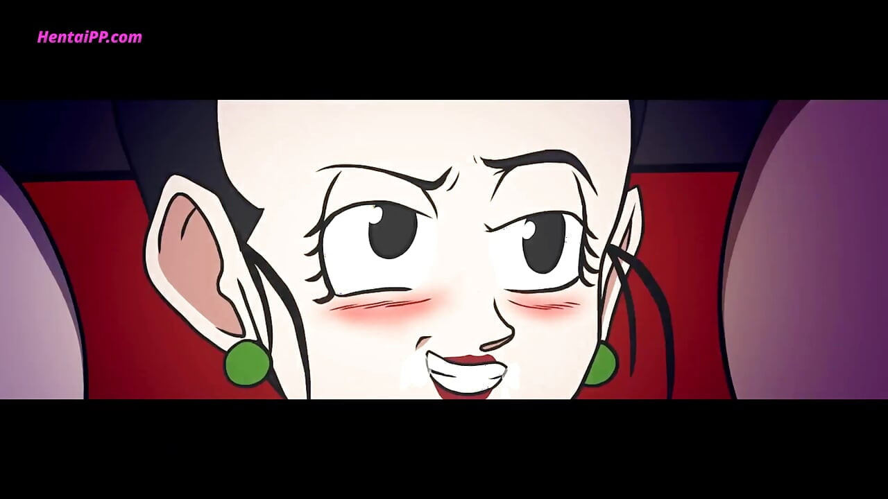 Chi-Chi mengambil tiga kontol - di mulutnya, di vaginanya, di pantatnya. Sekaligus (Kartun)