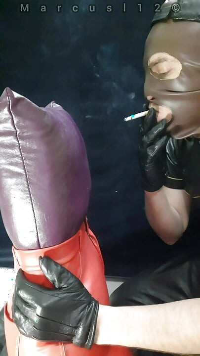 Red Leather Ass Getting Boyfriends Smegma Pt1