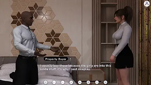 Eine flüchtige Ehe 4 zum Verkauf des Hauses, Felicia spielt perverses spiel mit dem kunden