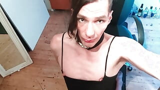 Sissy Denise: Nipple torture with combination pliers – Live until the end