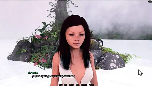 Radiant #11, fingering myself in the woods