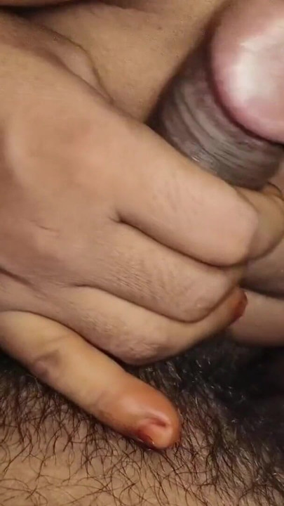 Bhabi ne mere land ko malish kiya, My beautiful wife massaged my penis nicely. | Clip 1