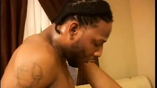 Very hairy black pussy in action (Full original movie.)